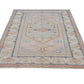 5x8 Rug,Turkish Rug 5x8, Pink rug ,Vintage Rug, Faded rug, Oushak Rug, Handmade Rug, Area Rug, Wool rug, Living Room Rug,Primitive rug,7283