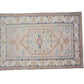 5x8 Rug,Turkish Rug 5x8, Pink rug ,Vintage Rug, Faded rug, Oushak Rug, Handmade Rug, Area Rug, Wool rug, Living Room Rug,Primitive rug,7283