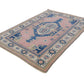 One of a kind Turkish rug , 5x8 Rug, Neutral Oushak Rug, Vintage rug Wool, Handmade Area Carpet Rug, Unique rug, Turkey rug, 7444