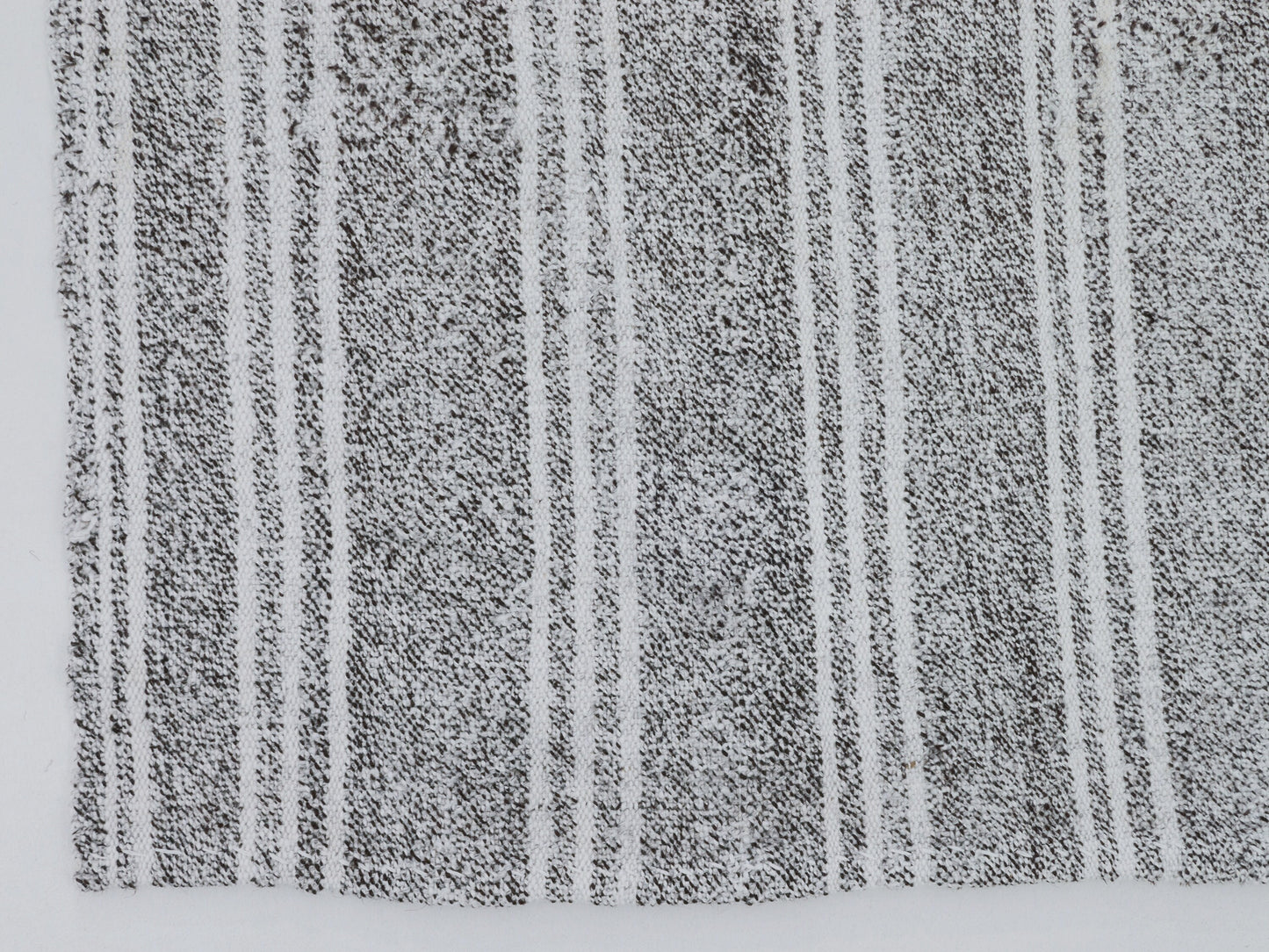 Vintage Handmade Kilim Rug, Turkish Gray Striped Kilim Rug, Area Muted Kilim Rug, Rug Kilim, Living Room Rug, Kilim Rug 5x9, 11512