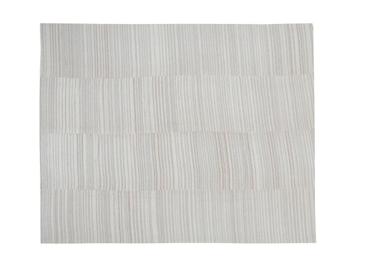 Turkish Kilim Rug, Vintage Unique Kilim Rug, Handmade Striped Kilim Rug, Beige Large Rug, Kilim Rug 9x12, Oversize Rug, Wool Rug, 11452