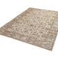 Turkish Handmade Rug, Vintage Faded Rug, Area Muted Rug, Oushak Unique Rug,Neutral Floor Rug, Scandinavian Rug, Rug 7x10, Bedroom Rug, 10349