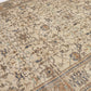 Turkish Handmade Rug, Vintage Faded Rug, Area Muted Rug, Oushak Unique Rug,Neutral Floor Rug, Scandinavian Rug, Rug 7x10, Bedroom Rug, 10349