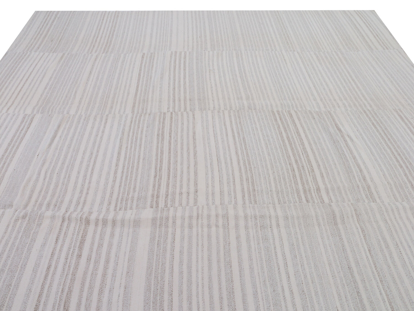 Turkish Kilim Rug, Vintage Unique Kilim Rug, Handmade Striped Kilim Rug, Beige Large Rug, Kilim Rug 9x12, Oversize Rug, Wool Rug, 11452