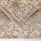 Turkish Handmade Rug, Vintage Faded Rug, Area Muted Rug, Oushak Unique Rug,Neutral Floor Rug, Scandinavian Rug, Rug 7x10, Bedroom Rug, 10349