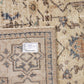 Turkish Handmade Rug, Vintage Faded Rug, Area Muted Rug, Oushak Unique Rug,Neutral Floor Rug, Scandinavian Rug, Rug 7x10, Bedroom Rug, 10349