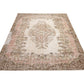 Turkish Oushak Vintage Rug, Handmade Rug, Area Faded Rug, Neutral Floor Rug, Living Room Rug, Rug 6x9, Turkey Rug, Vintage Carpet, 10381