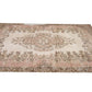 Turkish Oushak Vintage Rug, Handmade Rug, Area Faded Rug, Neutral Floor Rug, Living Room Rug, Rug 6x9, Turkey Rug, Vintage Carpet, 10381