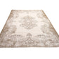 Turkish Oushak Handmade Rug, Vintage Unique Rug, Area Faded Rug, Neutral Muted Rug, Living Room Rug, Carpet Rug, Turkey Rug, Rug 7x11, 10386
