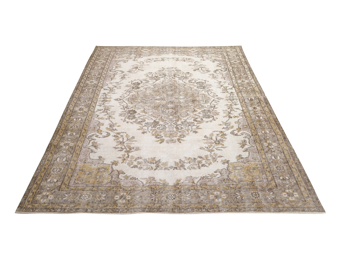 Vintage Handmade Area Rug, Turkish Oushak Rug, Anatolia Rustic Rug, Carpet Rug, Rug 6x9, Primitive Rug, Kid Room Rug, Turkish Carpet, 10387