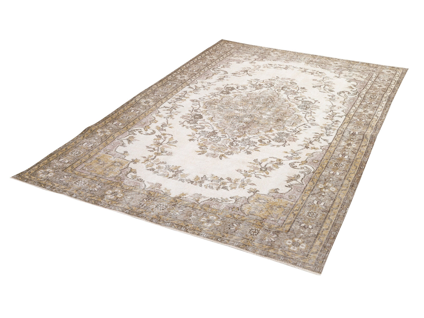 Vintage Handmade Area Rug, Turkish Oushak Rug, Anatolia Rustic Rug, Carpet Rug, Rug 6x9, Primitive Rug, Kid Room Rug, Turkish Carpet, 10387