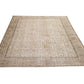 Rug 7x9, Vintage Rug, Turkish Rug, Handmade Rug, Oushak Rug, Area Rug, Neutral Rug, Carpet Rug, Turkish Carpet, Turkey Rug, Wool Rug, 10389
