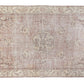 Handmade Rug, Turkish Oushak Vintage Rug, Area Faded Rug, Bohemian Rug, Neutral Eclectic Rug, Carpet Rug, Rug 7x10, Turkish Carpet, 10426