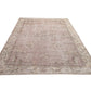 Handmade Rug, Turkish Oushak Vintage Rug, Area Faded Rug, Bohemian Rug, Neutral Eclectic Rug, Carpet Rug, Rug 7x10, Turkish Carpet, 10426