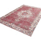 Turkish Vintage Oushak Rug, Handmade Area Eclectic Rug, Neutral Floor Rug, Living Room Rug, Bohemian Rug, Anatolia Rug, Rug 7x10, 10428
