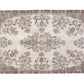 Turkish Vintage Oushak Rug, Handmade Area Faded Rug, Anatolia Rustic Rug, Living Room Rug, Primitive Rug, Vintage Carpet, Rug 6x11, 10480
