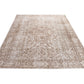 Turkish Handmade Area Rug, Vintage Antique Rug, Oushak Rustic Rug, Neutral Floor Rug, Primitive Rug, Rug 7x10, Turkey Rug, Carpet Rug, 10451