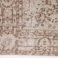 Turkish Handmade Area Rug, Vintage Antique Rug, Oushak Rustic Rug, Neutral Floor Rug, Primitive Rug, Rug 7x10, Turkey Rug, Carpet Rug, 10451