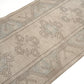 Turkish Oushak Runner, Vintage Runner, Runner Rug, Carpet Runner,Long Narrow Runner Rug, Rug Runner, Scandinavian Rug, Runner Rug 3x9, 11475
