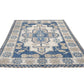 Turkish Oushak Vintage Rug, Handmade Eclectic Rug, Bohemian Rug, Area Faded Rug, Bedroom Rug, Carpet Rug, Rug 7x9, Turkish Carpet, 9989