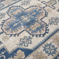 Turkish Oushak Vintage Rug, Handmade Eclectic Rug, Bohemian Rug, Area Faded Rug, Bedroom Rug, Carpet Rug, Rug 7x9, Turkish Carpet, 9989