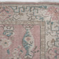 Turkish Oushak Rug, Vintage Handmade Rug, Anatolia Bohemian Rug, Area Eclectic Rug, Neutral Floor Rug, Living Room Rug, Rug 6x10, 11479