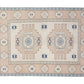 Turkish Oushak Vintage Rug, Handmade Area Unique Rug, Neutral Floor Rug, Office Rug, Turkey Rug, Vintage Carpet, Carpet Rug, Rug 6x8, 9994