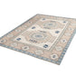 Turkish Oushak Vintage Rug, Handmade Area Unique Rug, Neutral Floor Rug, Office Rug, Turkey Rug, Vintage Carpet, Carpet Rug, Rug 6x8, 9994