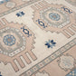 Turkish Oushak Vintage Rug, Handmade Area Unique Rug, Neutral Floor Rug, Office Rug, Turkey Rug, Vintage Carpet, Carpet Rug, Rug 6x8, 9994