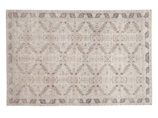 Vintage Oushak Rug, Turkish Handmade Unique Rug, Area Faded Rug, Scandinavian Rug, Living Room Rug, Carpet Rug, Turkey Rug, Rug 6x9, 9481