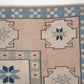Turkish Oushak Vintage Rug, Handmade Area Unique Rug, Neutral Floor Rug, Office Rug, Turkey Rug, Vintage Carpet, Carpet Rug, Rug 6x8, 9994