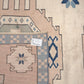 Turkish Oushak Vintage Rug, Handmade Area Unique Rug, Neutral Floor Rug, Office Rug, Turkey Rug, Vintage Carpet, Carpet Rug, Rug 6x8, 9994