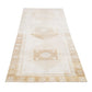 Vintage Oushak Runner, Turkish Runner, Carpet Runner, Handmade Antique Runner Rug, Hallway Runner, Coastal Decor, Runner Rug 3x9, 10454