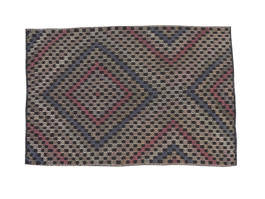 Turkish Kilim, Vintage Kilim, Kilim Rug, Handmade Area Bohemian Kilim Rug, Eclectic Kilim Rug, Turkish Kilim Rug, Kilim Rug 5x8, 11178