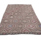 Bohemian Kilim Rug, Turkish Kilim, Vintage Kilim, Handmade Eclectic Muted Kilim Rug, Area Rug, Turkish Kilim Rug, Kilim Rug 6x10, 11196