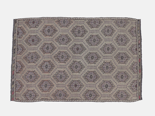 Rustic Kilim Rug, Turkish Kilim, Vintage Kilim, Handmade Primitive Muted Kilim Rug, Area Kilim Rug, Turkish Kilim Rug, Kilim Rug 6x9, 11205