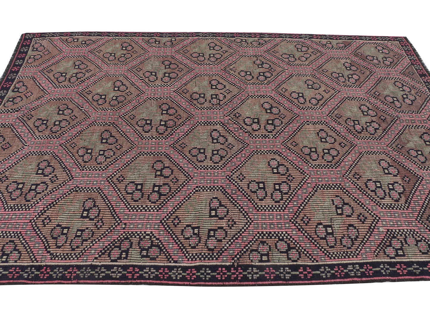 Turkish Kilim, Kilim Rug 6x9, Vintage Kilim, Bohemian Kilim Rug, Handmade Anatolia Eclectic Kilim Rug, Area Faded Kilim Rug,Rug Kilim, 11208