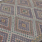 Kilim Rug 7x11, Turkish Kilim, Area Kilim Rug, Vintage Kilim, Handmade Bohemian Muted Kilim Rug, Turkish Kilim Rug, Rug Kilim, 11209