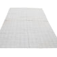 White Turkish Kilim Rug, Vintage Flat Weave Striped Kilim Rug, Handmade Scandinavian Kilim Rug, Neutral Muted Kilim Rug, Kilim Rug 6x9, 9912