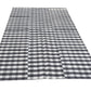 Vintage Kilim, Turkish Flat Weave Plaid Kilim Rug, Area Kilim Rug, Handmade Faded Rug, Turkish Kilim Rug, Kilim Rug 6x9, Kid Room Rug, 9712