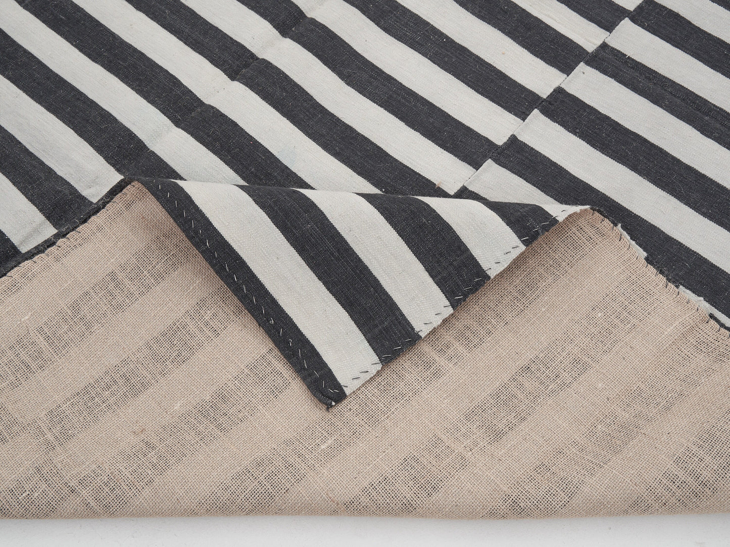 Black Turkish Kilim Rug, Vintage Unique Flat Weave Kilim Rug, Handmade Faded Old Kilim Rug, Square Kilim Rug,Office Rug, Kilim Rug 6x7, 9917