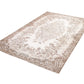 Oushak Rug, Turkish Handmade Area Rug, Vintage Unique Rustic Rug, Turkey Rug, Neutral Rug, Primitive Rug, Kid Room Rug, Rug 5x9, 10390