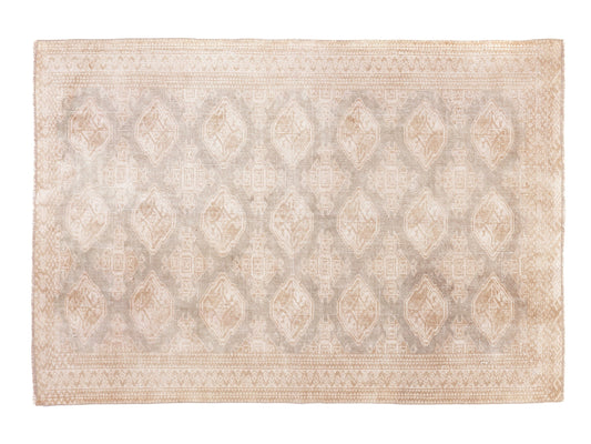 Oushak Antique Rug, Vintage Rug, Turkish Handmade Rug, Scandinavian Rug, Neutral Area Floor Rug, Entryway Rug, Carpet Rug, Rug 4x6, 10370