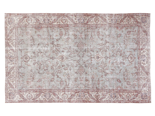 Living Room Rug, Oushak Rug, Handmade Rug, Area Rug, Turkish Rug, Vintage Rug, Rug 5x9, Scandinavian Rug, Neutral Rug, Turkey Rug, 10406