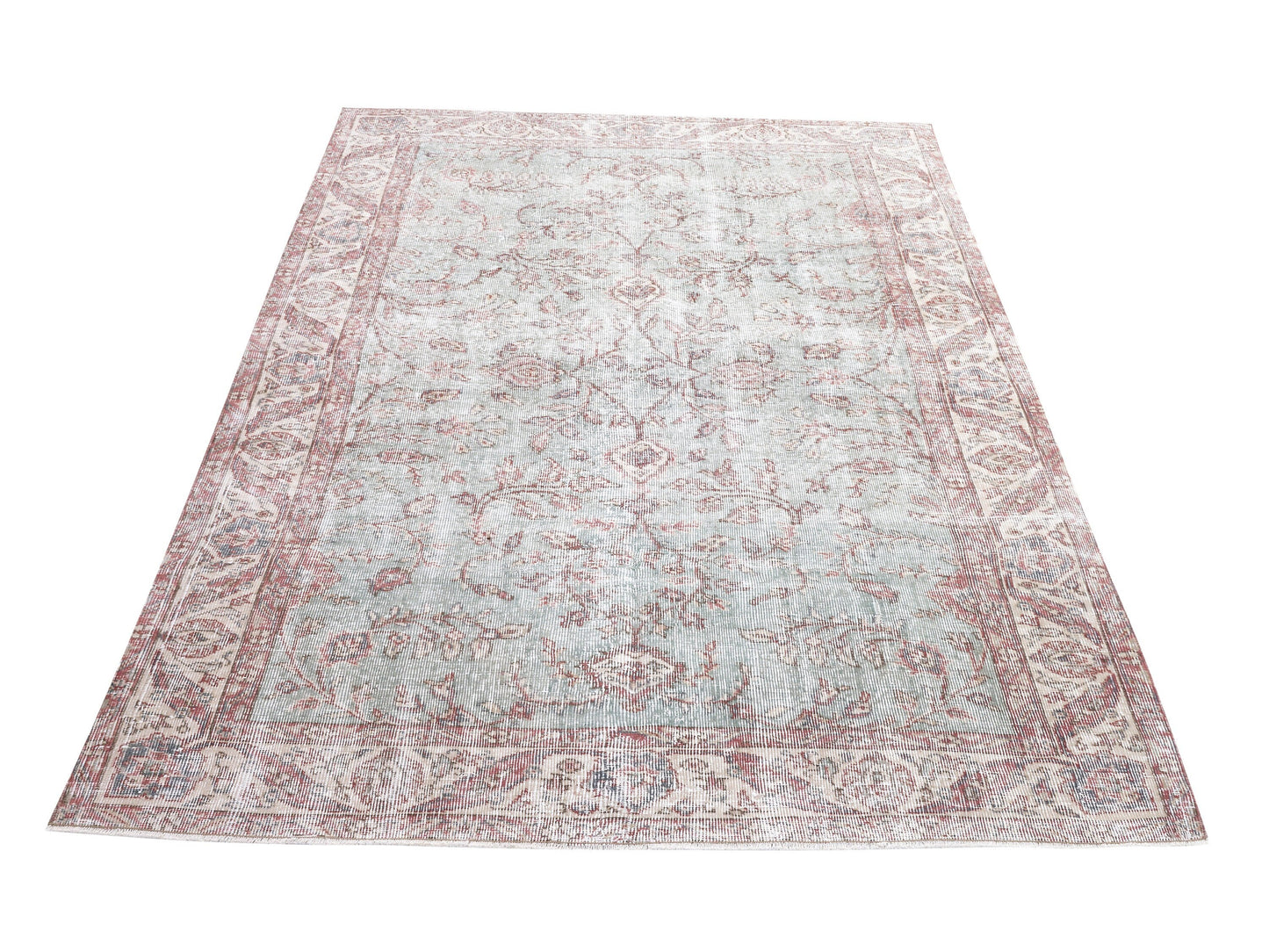 Living Room Rug, Oushak Rug, Handmade Rug, Area Rug, Turkish Rug, Vintage Rug, Rug 5x9, Scandinavian Rug, Neutral Rug, Turkey Rug, 10406