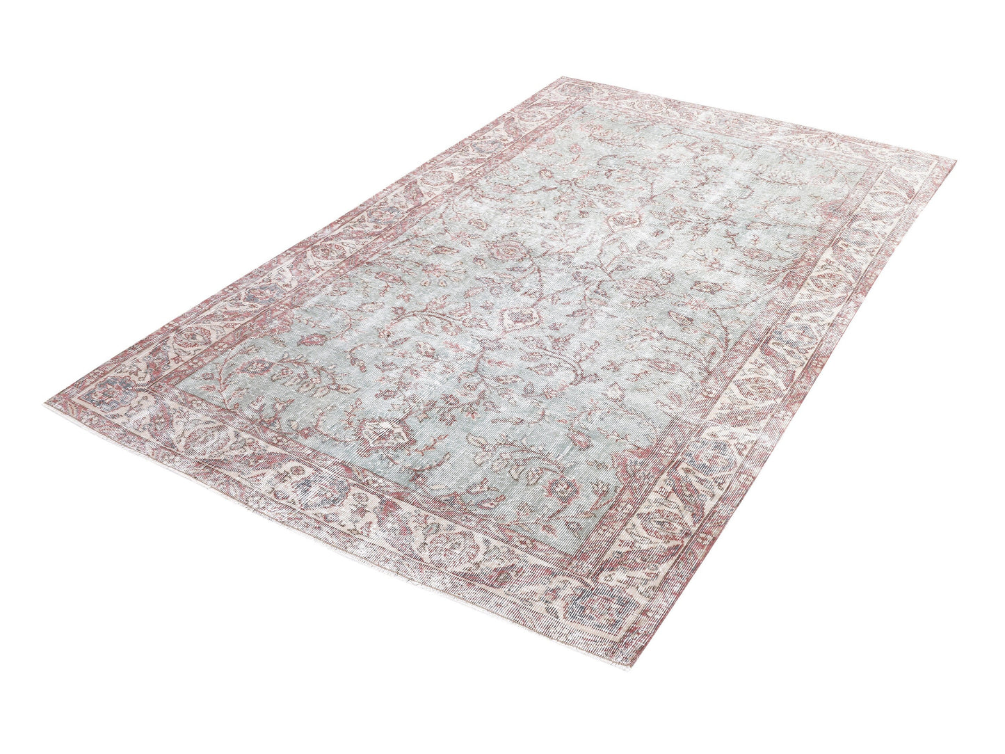 Living Room Rug, Oushak Rug, Handmade Rug, Area Rug, Turkish Rug, Vintage Rug, Rug 5x9, Scandinavian Rug, Neutral Rug, Turkey Rug, 10406