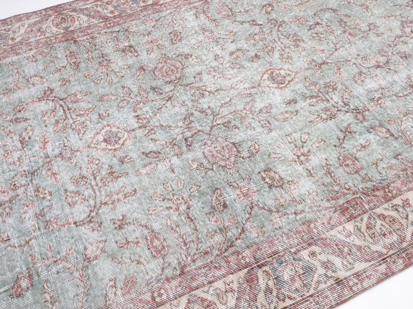 Living Room Rug, Oushak Rug, Handmade Rug, Area Rug, Turkish Rug, Vintage Rug, Rug 5x9, Scandinavian Rug, Neutral Rug, Turkey Rug, 10406