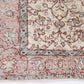 Area Rug, Handmade Rug, Neutral Muted Unique Rug, Bohemian Eclectic Rug, Vintage Rug, Turkish Oushak Rug, Rug 5x9, Living Room Rug, 10416