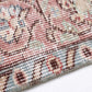 Area Rug, Handmade Rug, Neutral Muted Unique Rug, Bohemian Eclectic Rug, Vintage Rug, Turkish Oushak Rug, Rug 5x9, Living Room Rug, 10416