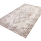 Handmade Rug 5x9, Turkish Oushak Muted Rug, Kid Room Rug, Scandinavian Rug, Vintage Unique Rug, Neutral Area Floor Rug, Carpet Rug, 10422
